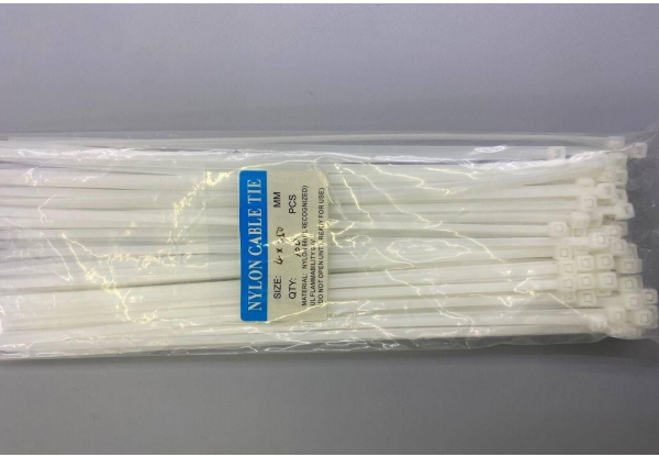 collier colson blanc 4,8 x 400-3,6 x 200