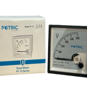 VOLTMETRE 72*72 ANALOGIQUE 500V BOTRIC