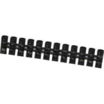 Barrette de connexion avec 12 plots de 6mm²