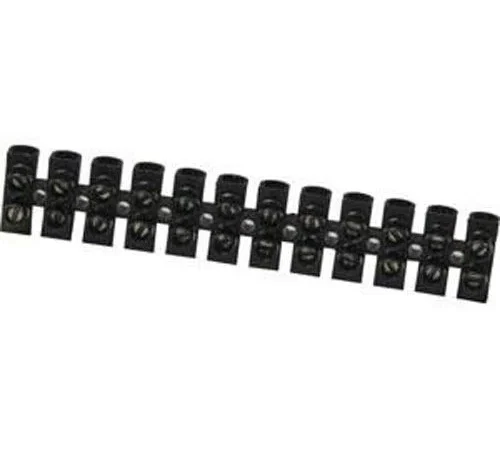 Barrette de connexion avec 12 plots de 6mm²