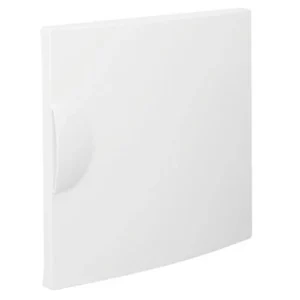 Porte opaque pour coffret de distribution électrique