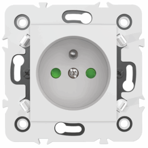 Prise de courant 2P + Terre Réf : Mec20919BL