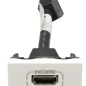 Prise HDMI V2.0 LEGRAND Mosaic 1M Blanc 078778