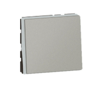 Interrupteur va & vient LEGRAND Mosaic 2M alu 079211L