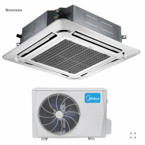 Climatiseurs Cassette Midea - Solution Discrète et Puissante (12K à 36K ON/OFF)