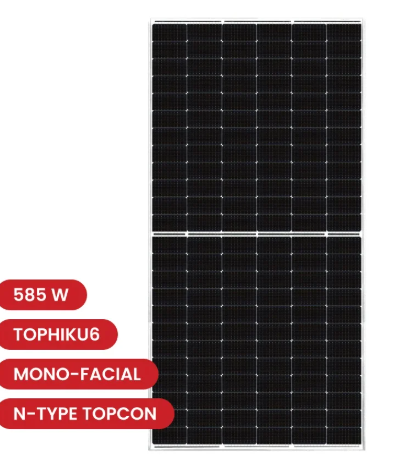 Panneau Solaire Canadian Solar HiKu6 585W N-Type TOPCon - Haut Rendement