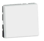 Interrupteur va & vient LEGRAND Mosaic blanc 2M 078011L
