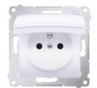 Prise de courant 2P+T étanche