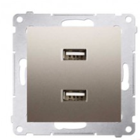 Double chargeur USB (2.1 A, 5V)