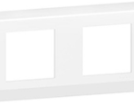 Plaque de finition 2 x 2M LEGRAND Mosaic 078804L