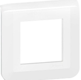 Plaque 2M LEGRAND Mosaic blanc antimicrobien 078722L