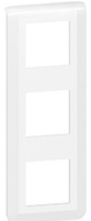 Plaque Mosaic Legrand 3x2M vertical blanc 078823L