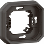 Support encastré 1 poste Legrand Plexo anthracite 069606L