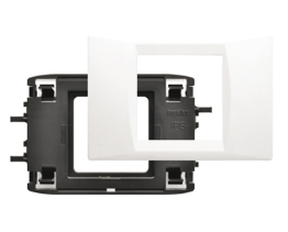 INGELEC ALYANS SUPPORT 1 MODULE 22,5 AVEC TOUCHE 45X45 S1M225