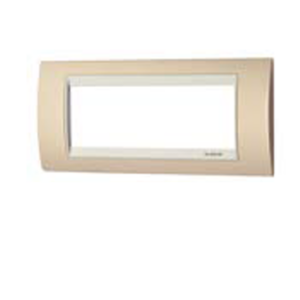 INGELEC ALYANS PLAQUE 6 MODULE PRIMA MARFIL P2640M