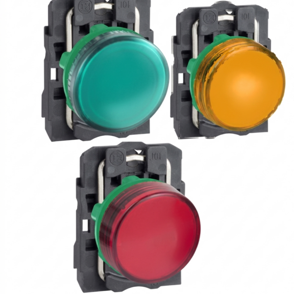 Voyants LED Rouge/Jaune/Vert (XB5AV63)